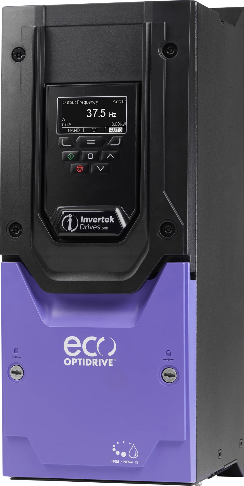 Invertek Optidrive Eco ODV-3-460430-301N-MN – ECO IP55 Size 4 Left