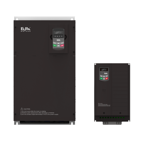 Eura Drive E2100 variable frequency drive, E2100-0004S1E2U5F15AF03B1R3
