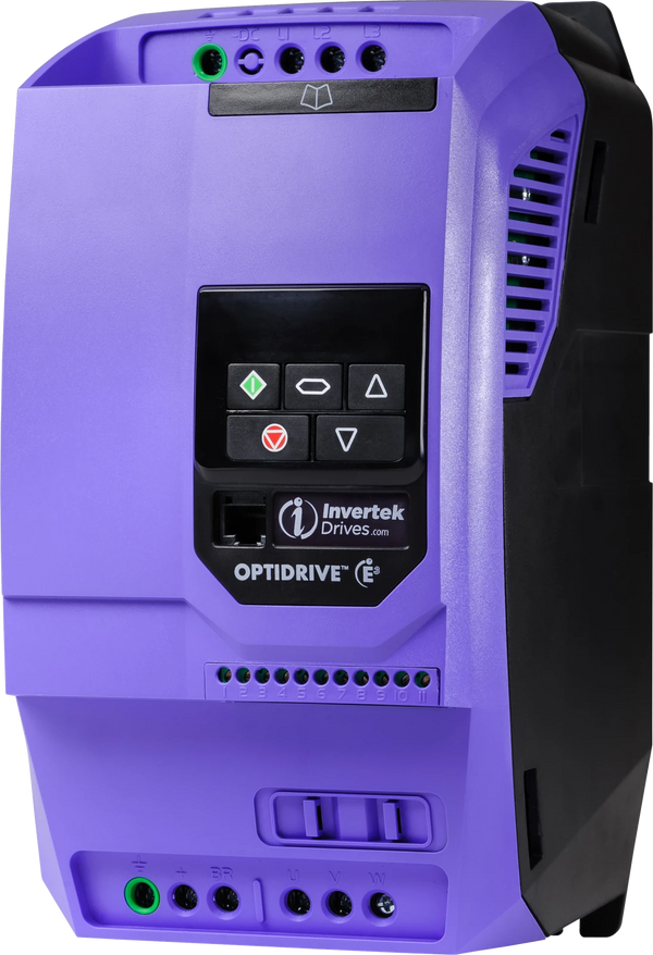 Invertek Optidrive E3 ODE-3-340180-3F42 – 10Hp 380~480V 3Ph IP20