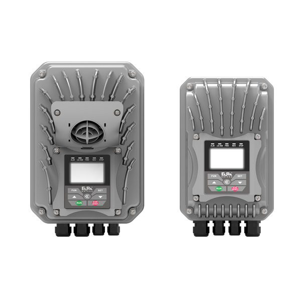 Eura Drive EM30-0004S2J1U1F2AC14B1R3IC1P7 0.5hp Single Phase 200-240V IP66/NEMA 4X with internal EMC filter