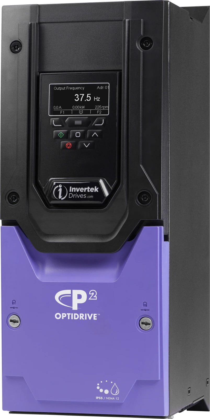 Invertek Optidrive P2 ODP-2-46400-3H04N-MN – P2 IP55 Size 4 Left