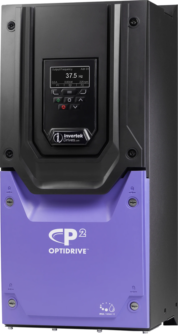 Invertek Optidrive P2 ODP-2-56060-3H04N-MN – 60Hp 500~600V 3Ph IP55/NEMA12
